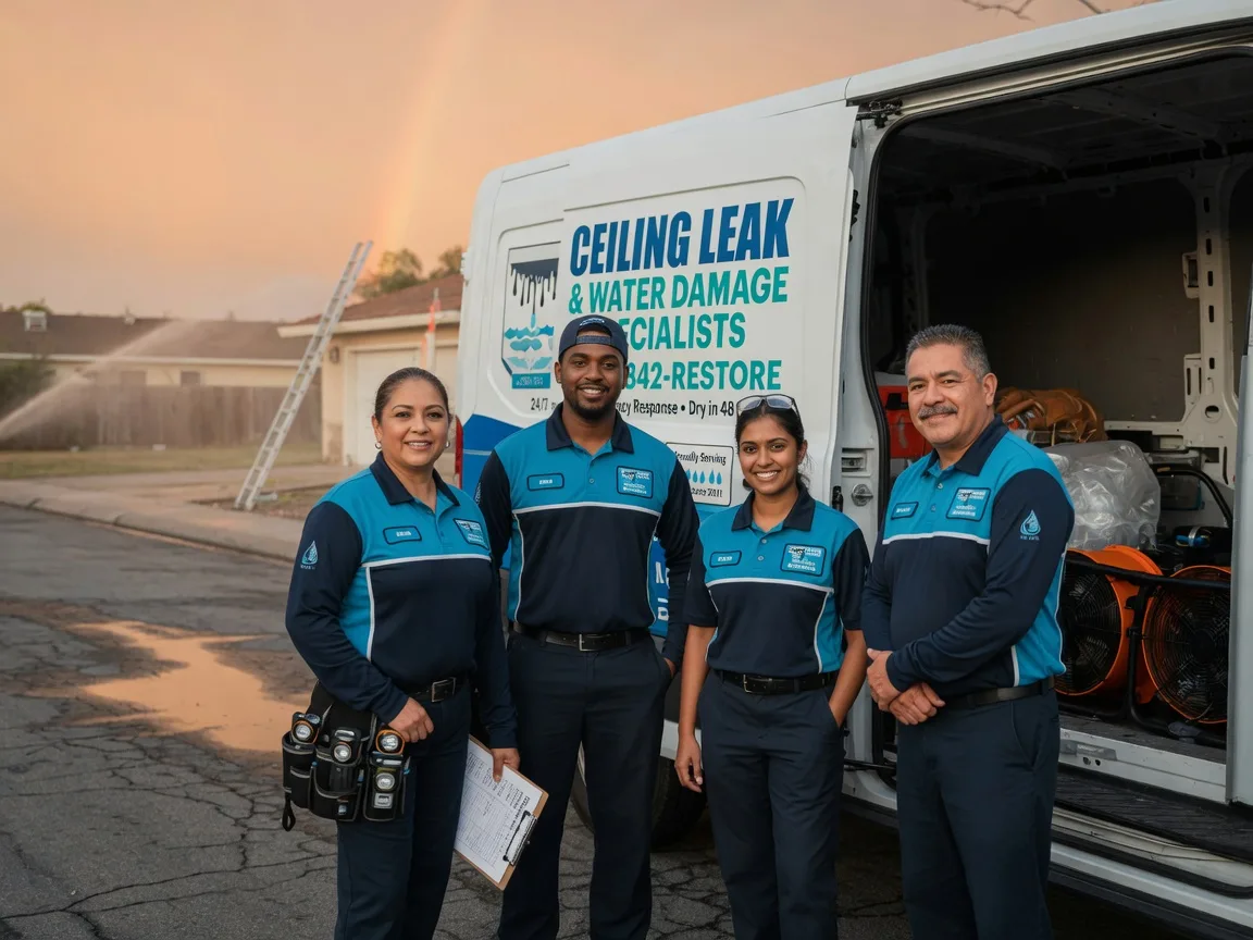 Ceiling Leak Cleanup company in La Fayette, GA