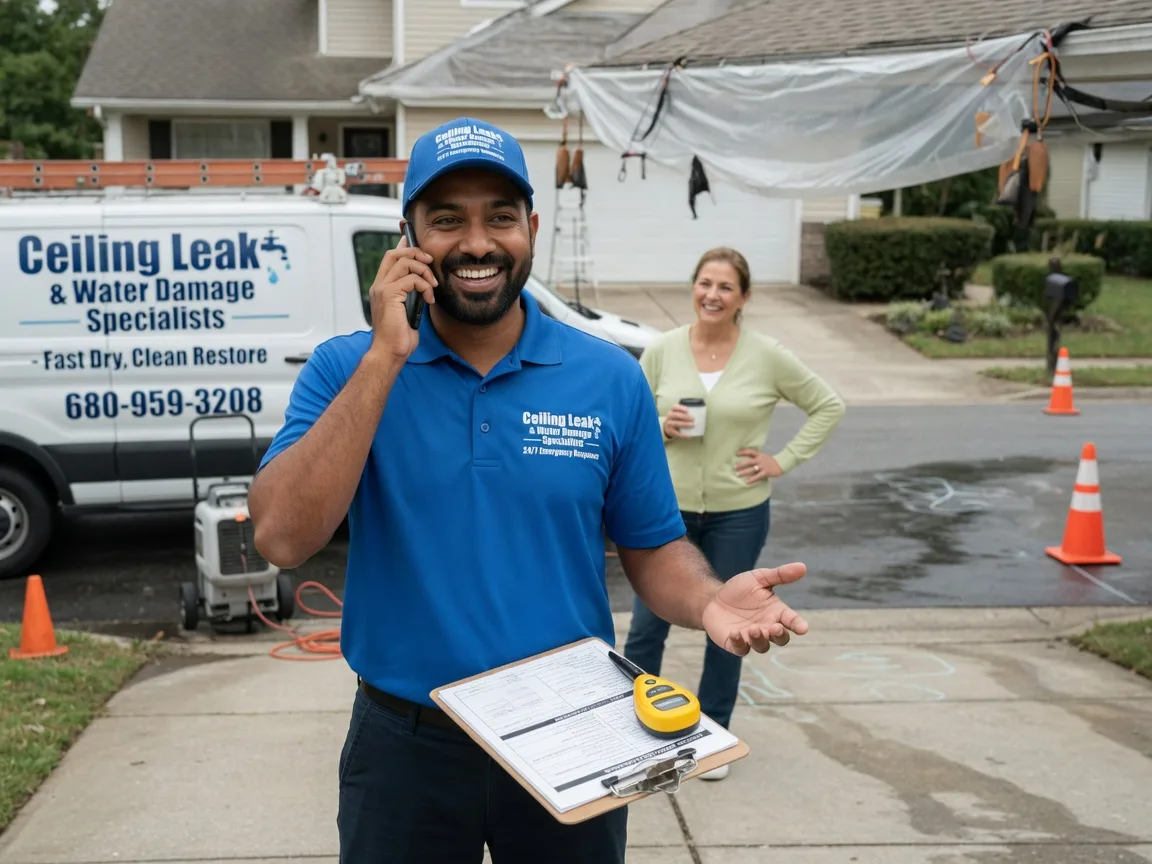 Ceiling Leak Cleanup La Fayette, GA FAQs