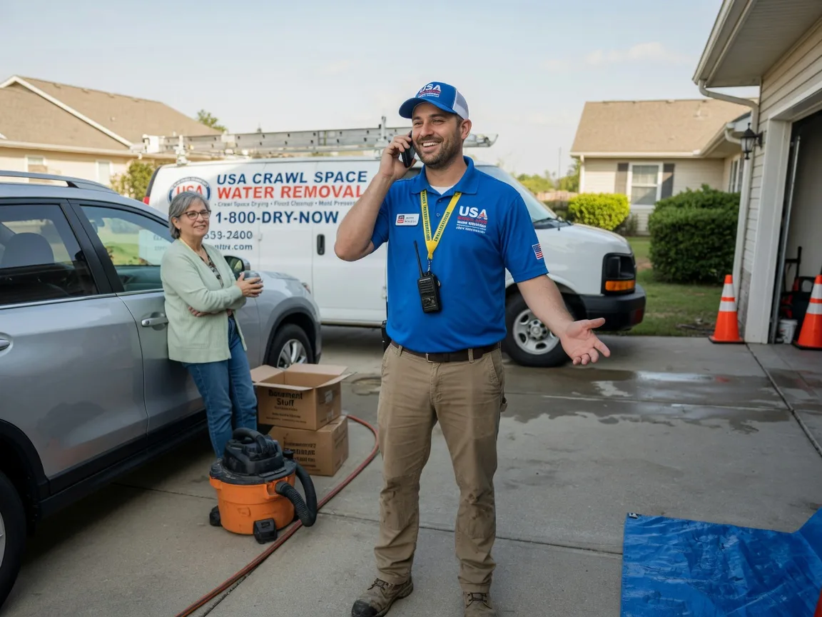 Crawl Space Water Removal La Fayette, GA FAQs